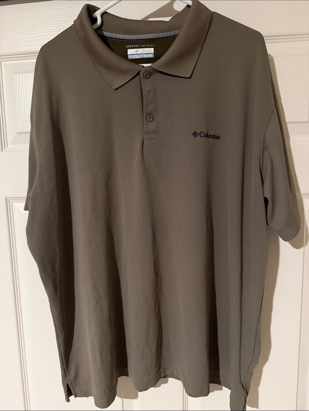 Columbia Men's Polo Shirt - Taupe Brown